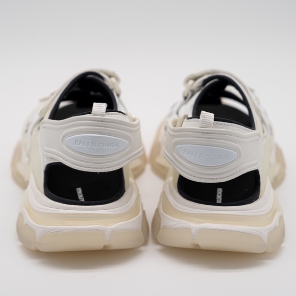 size 42 - Balenciaga Track Sandals White Black Clear Soles main image 9
